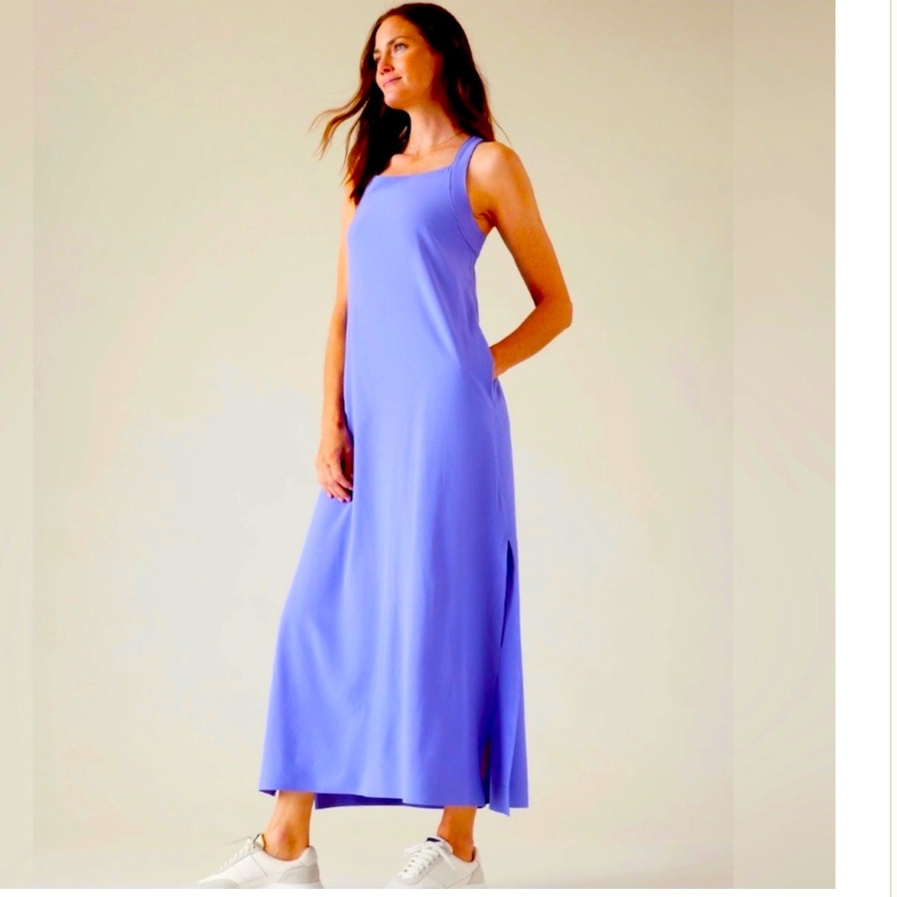 NWT Athleta Lavender Maxi Dress